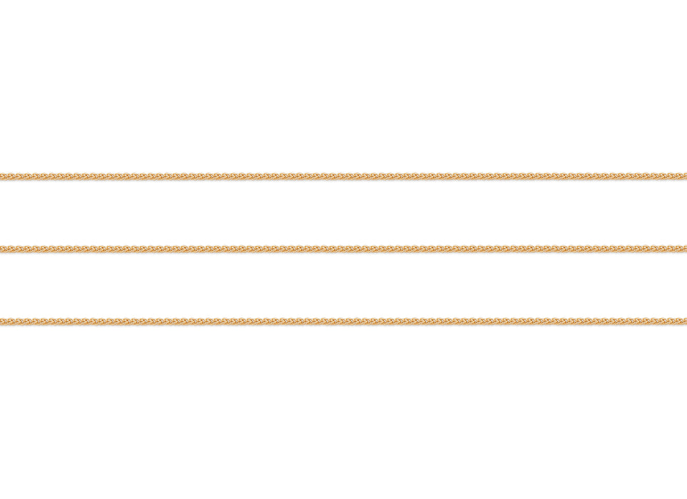 1.2mm Wheat Chain by the inch