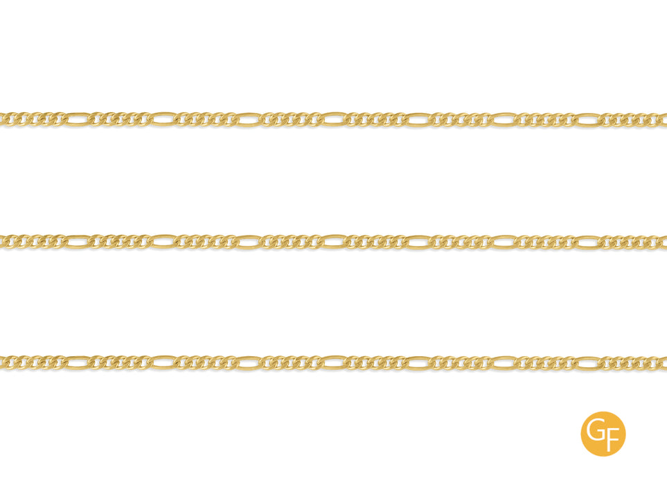 2.30mm Figaro Chain By The Inch