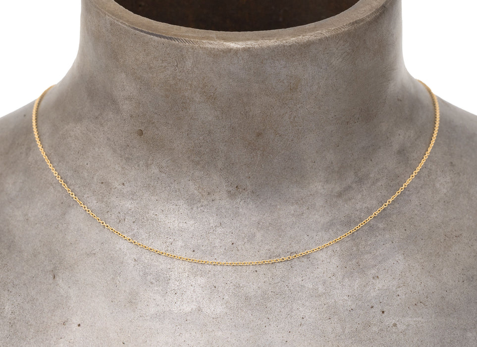 1.2mm Cable Chain in Fairmined Gold
