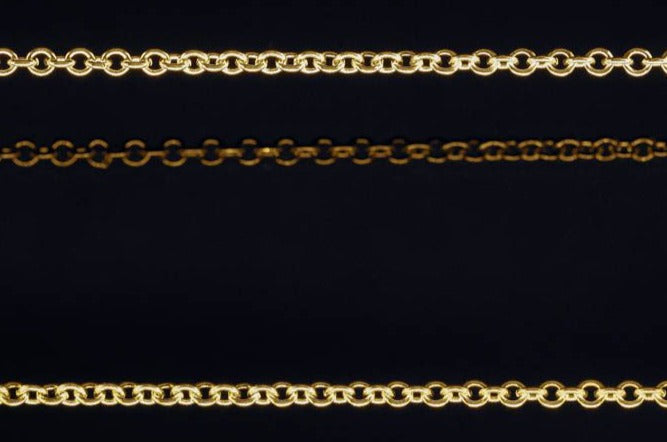 2.28mm Cable Chain By the Inch