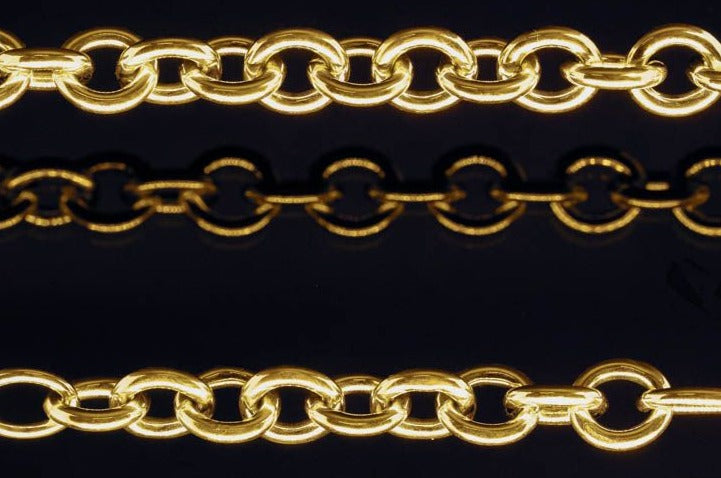 7.65mm Cable Chain By the Inch