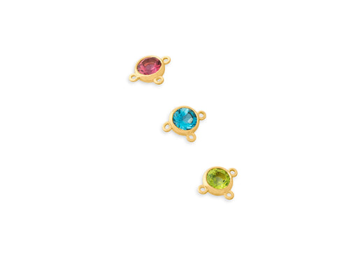 Hand Chain Bezel-Set Birthstone Connector Hand Chain Birthstone Connector RIVA
Bezel-Set Birthstone Charm
Birthstone Hand Chain Jewelry, garnet, amethyst, aquamarine, natural diamond, lab diamond, emerald, moonstone, ruby, sapphire, pink tourmaline, citrine, blue topaz, permanent jewelry, hand chain