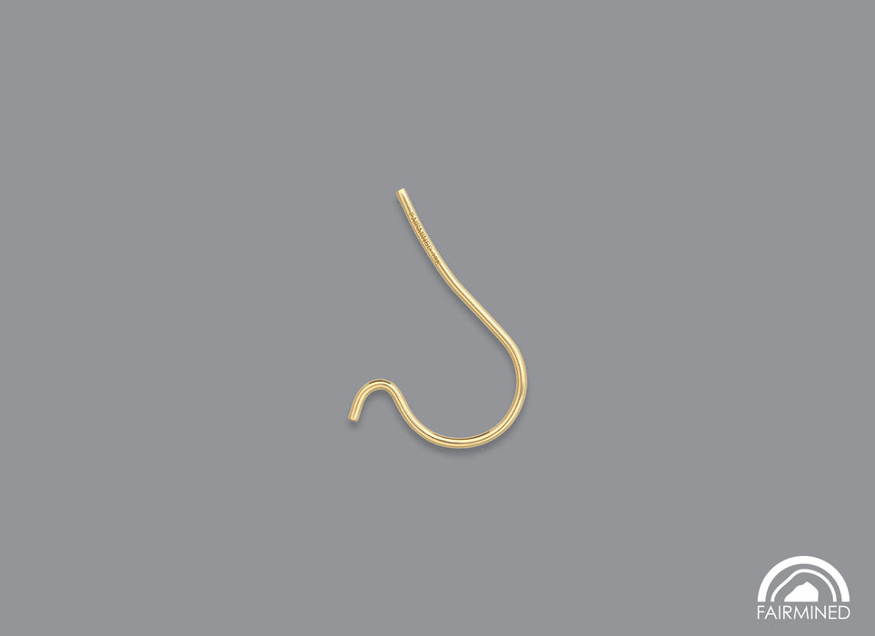 20-Gauge Earring Wires in Fairmined Gold