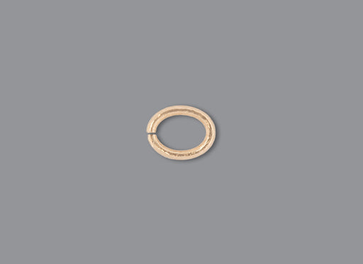 RIVA Precision oval-shaped jump rings in 14K and 18K yellow gold