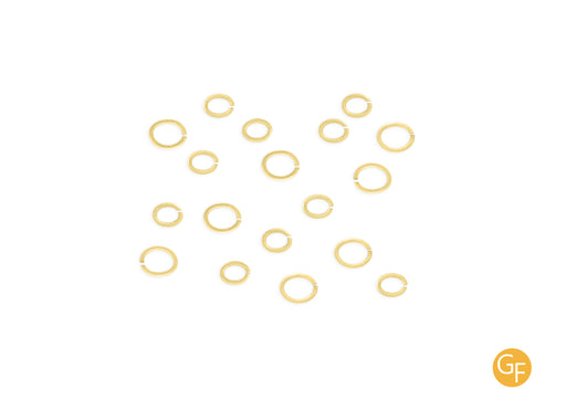 Gold-filled jump rings for jewelry making