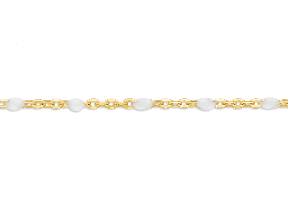 2.15mm Enameled Cable Chain By the Inch