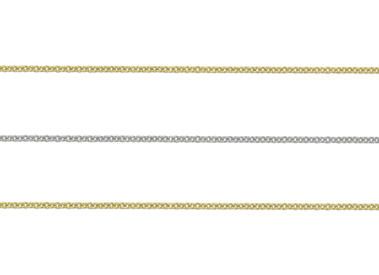 1.62mm Cable Chain By the Inch
