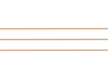 1.6mm Wheat Chain by the inch