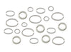 Collection of silver washers RIVA Precision