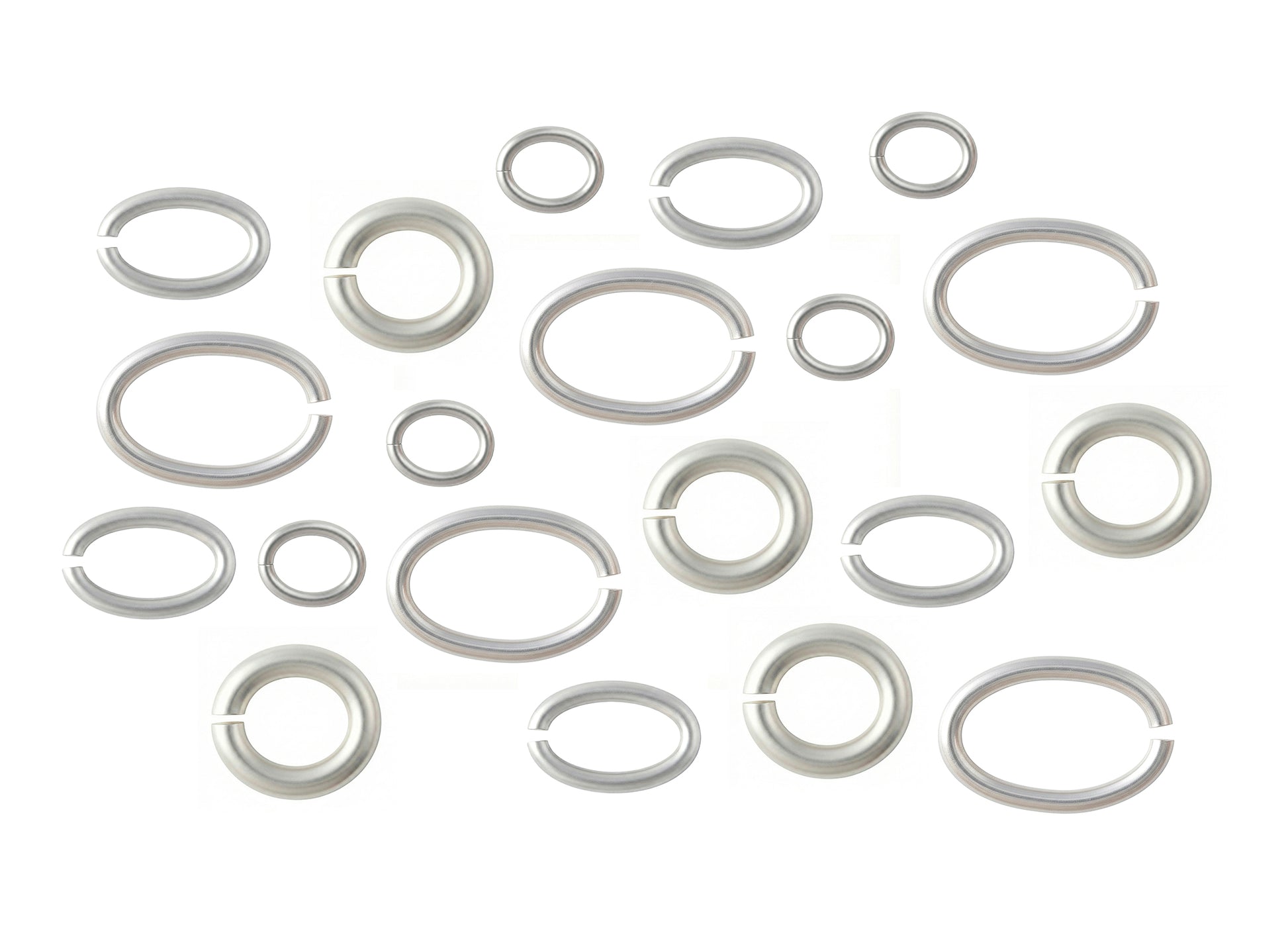 Collection of silver washers RIVA Precision