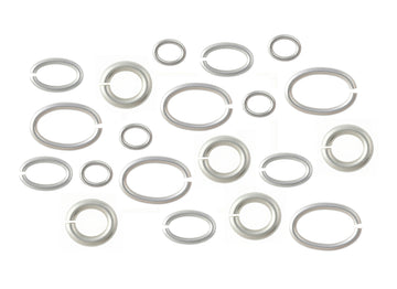 Collection of silver washers RIVA Precision