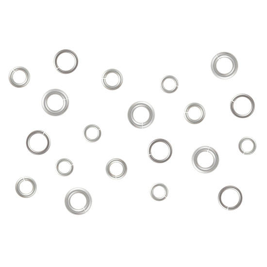 10-15 Gauge Sterling Silver Round Jump Rings