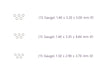 Measurement details of silver jump rings with dimensions RIVA Precision
