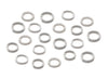 Set of silver jump rings RIVA Precision