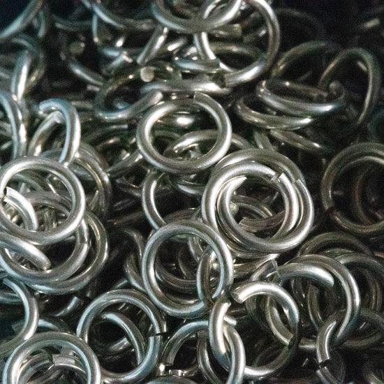 16 Gauge Sterling Silver Round Jump Rings Riva Precision 