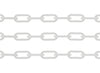 7.9mm Flat Paper Clip Chain By the Inch