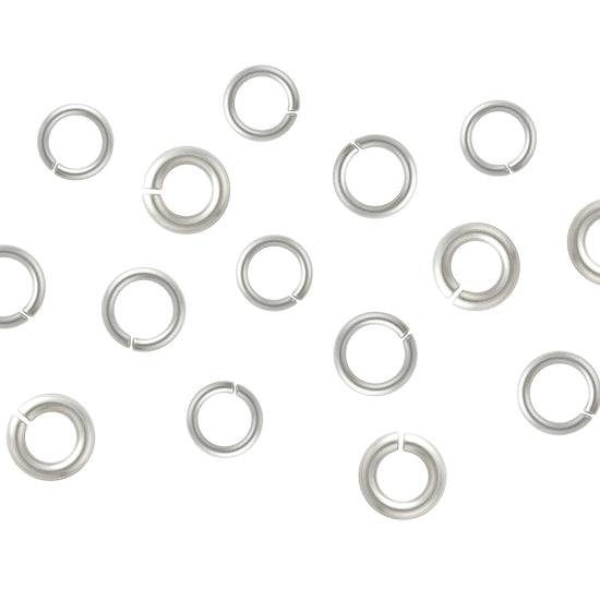 19 Gauge Sterling Silver Round Jump Rings Riva Precision 