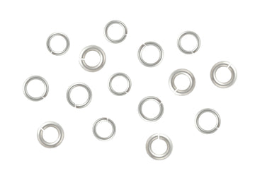 19 Gauge Sterling Silver Round Jump Rings Riva Precision 