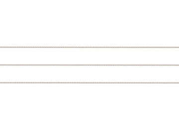 three wheat silver chain 