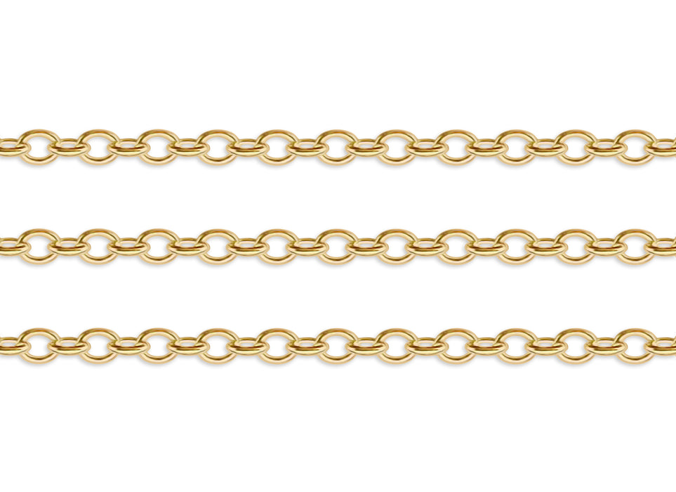 2.9mm Cable Chain By the Inch