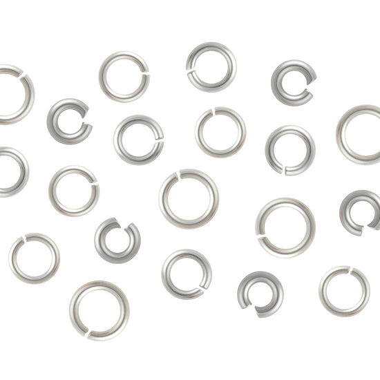 20 Gauge Sterling Silver Round Jump Rings Riva Precision