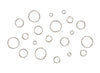 22 Gauge Sterling Silver Round Jump Rings Riva Precision