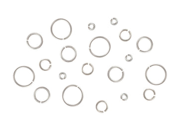 22 Gauge Sterling Silver Round Jump Rings Riva Precision