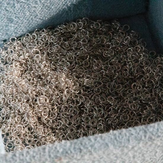 24 Gauge Sterling Silver Round Jump Rings Riva Precision 