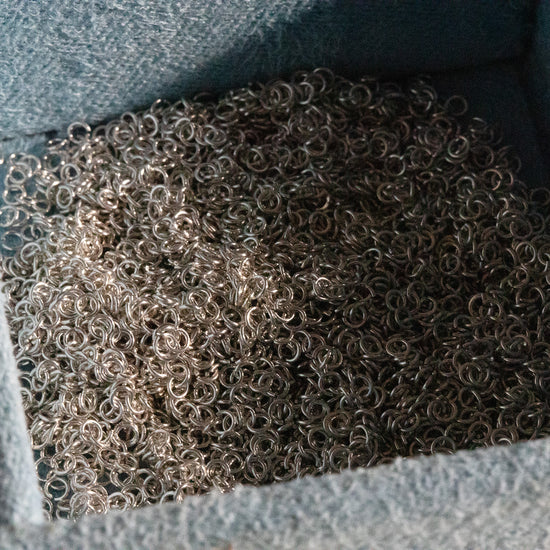 26-27 Gauge Sterling Silver Round Jump Rings Riva Precision 