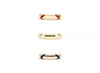Oval Permanent Bangle Enamel Tube Bar