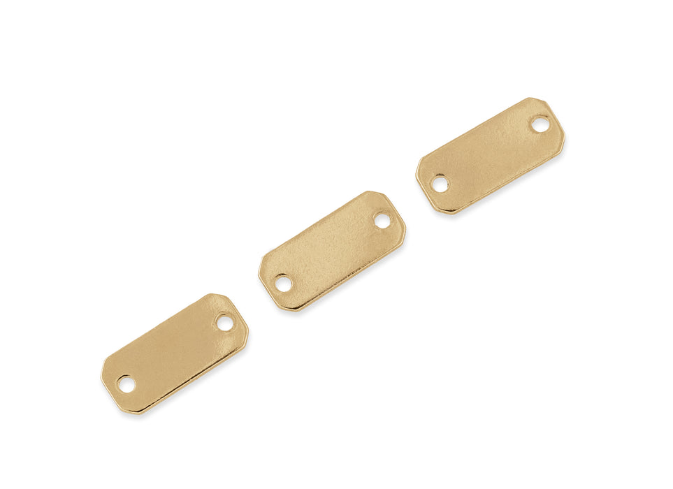 Square Chain Tag 3mm x 7mm