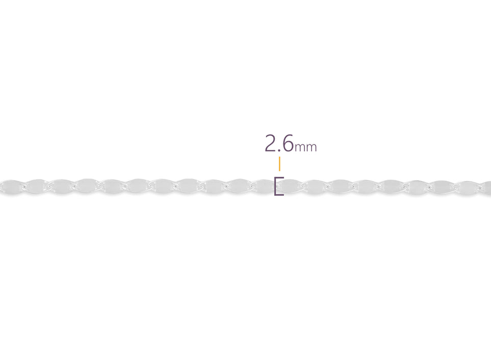Oval Hammer Chain By The Inch