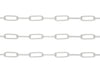 5.2mm Round Paperclip Chain By the Inch
