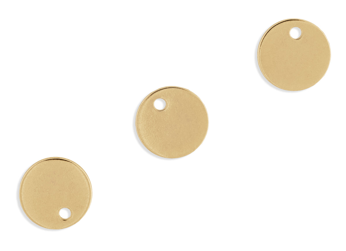 Round Chain Tag 6.45mm From RIVA Precision Manufacturing — Riva Precision