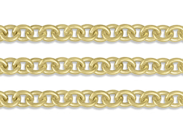 7.65mm Cable Chain By the Inch