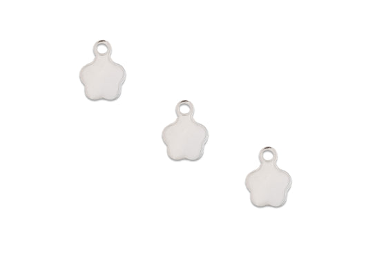 7mm x 5mm Flower Charm