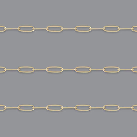 RIVA 2.2mm Cable Chain By the Inch in recycled gold