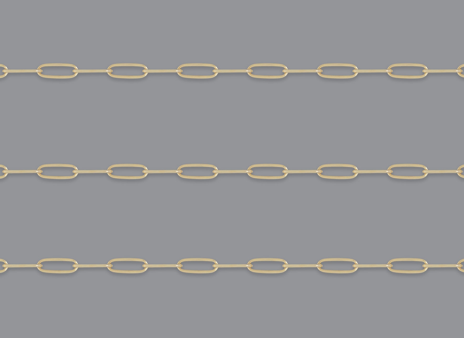 RIVA 2.2mm Cable Chain By the Inch in recycled gold