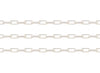 silver 5mm chain on a white background