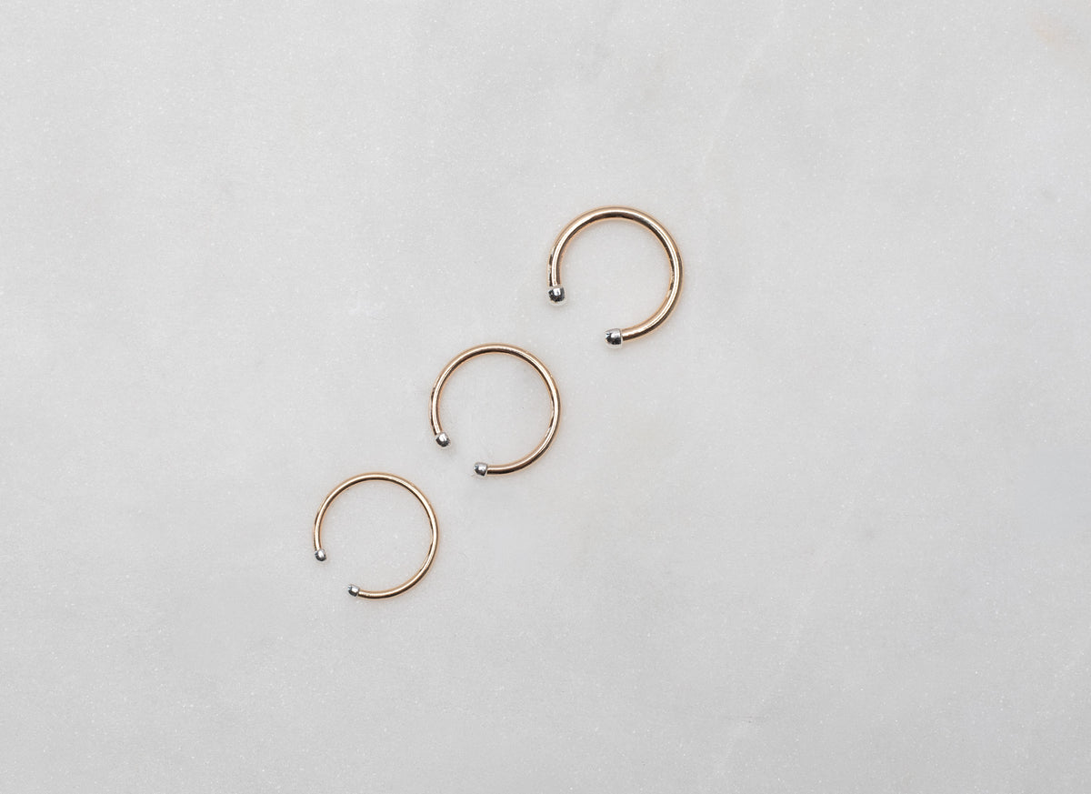 Round Wire Toe Rings RIVA Precision