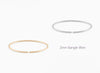 Oval Permanent Bangle Wire