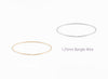 Oval Permanent Bangle Wire
