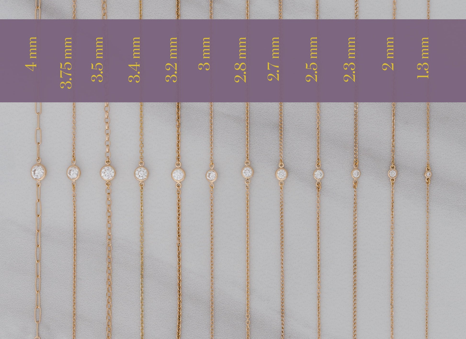 RIVA - Bezel Set  Diamond Charm 14K Gold 