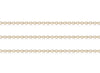 1mm Diamond Cut Cable Chain By the Inch