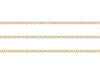 1mm Cable Chain By the Inch