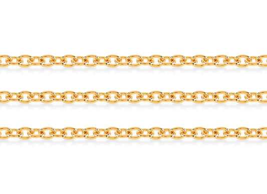 2.05mm Cable Chain by the Inch