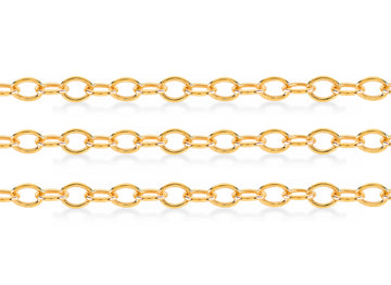 3.3mm Cable Chain by the Inch
