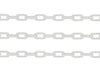 Sterling Silver 6.4mm Flat Paper Clip Chain RIVA Precision