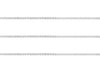 Sterling Silver 1.3mm Rope Chain RIVA Precision 
