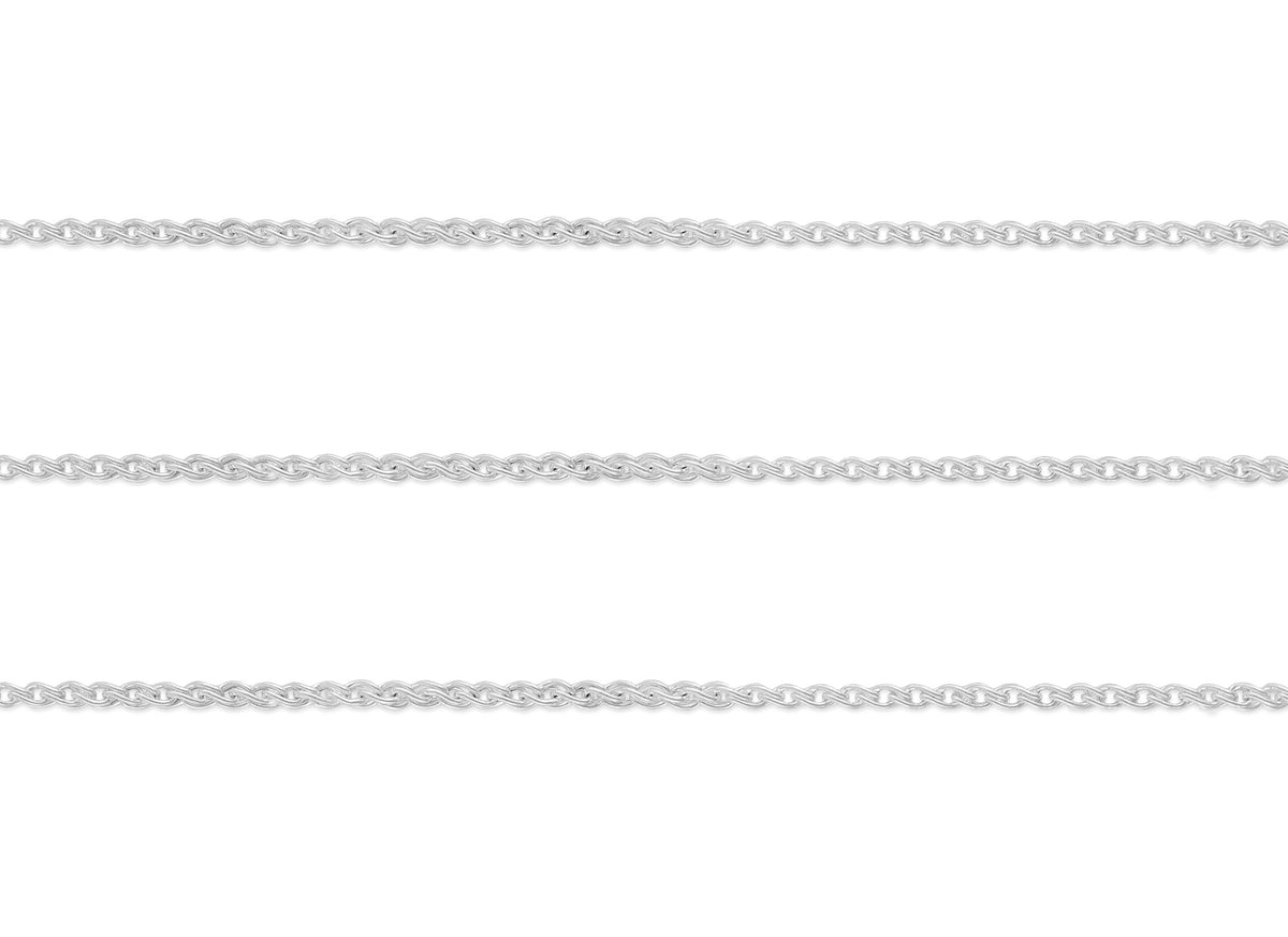 1 3mm Rope Chain By The Inch RIVA Precision Manufacturing Riva Precision